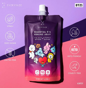 Thạch Konjac Vitamin C EVERYDAZE - Vị Vải BT21